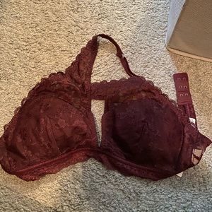 Maroon bralet